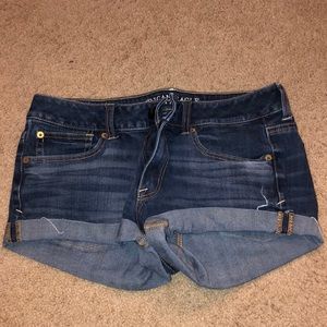 american eagle shorts size 8